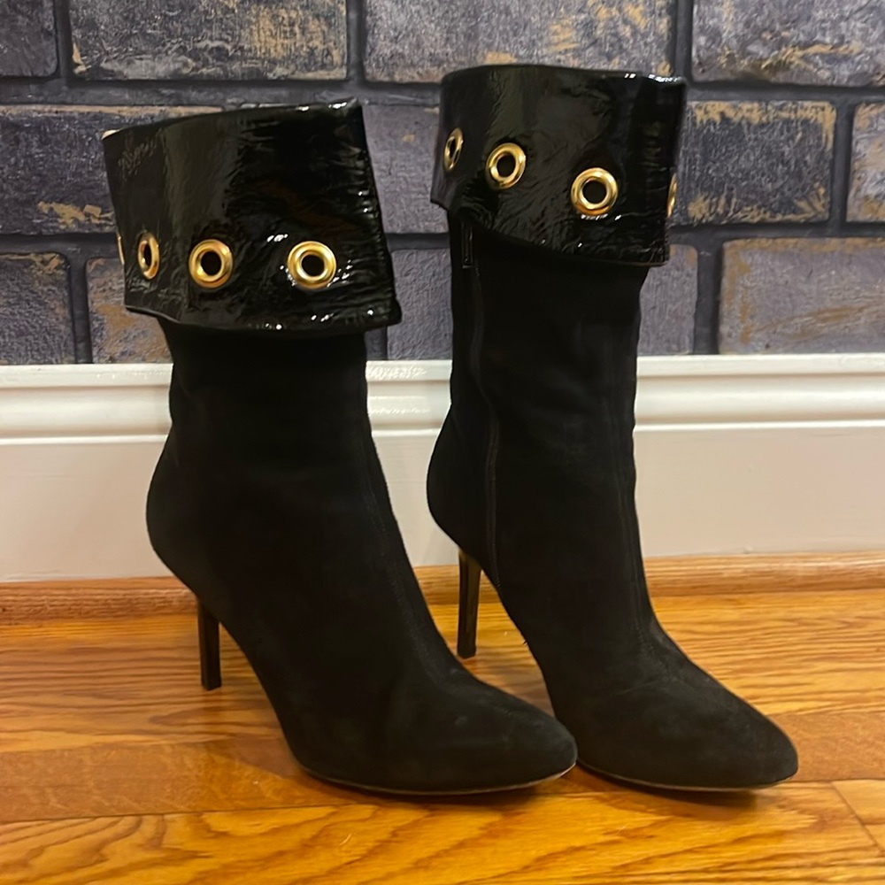Jimmy Choo Vintage Black Heeled Boots